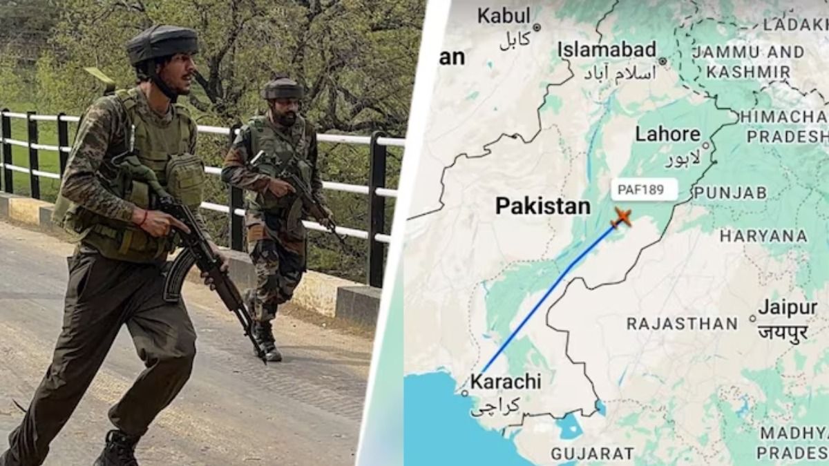 'X' पर फ्लाइट ट्रैकिंग वेबसाइट Flightradar24 के स्क्रीनशॉट दिखाने वाले पोस्ट की बाढ़ आ गई है