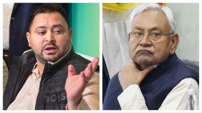 Tejashwi Yadav and Nitish Kumar