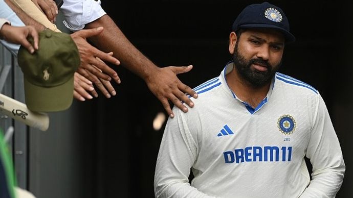 एक टेस्ट मैच के दौरान रोहित शर्मा (फाइल फोटो)