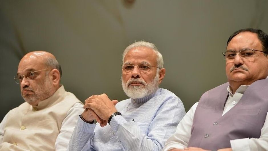 PM Narendra Modi, Amit Shah, JP Nadda
