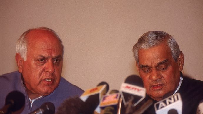 फारूक अब्दुल्ला और अटल बिहारी वाजपेयी/इंडिया टुडे