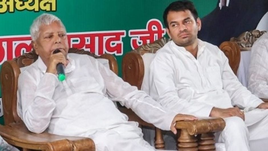 Lalu Prasad Yadav expels son Tej Pratap from RJD