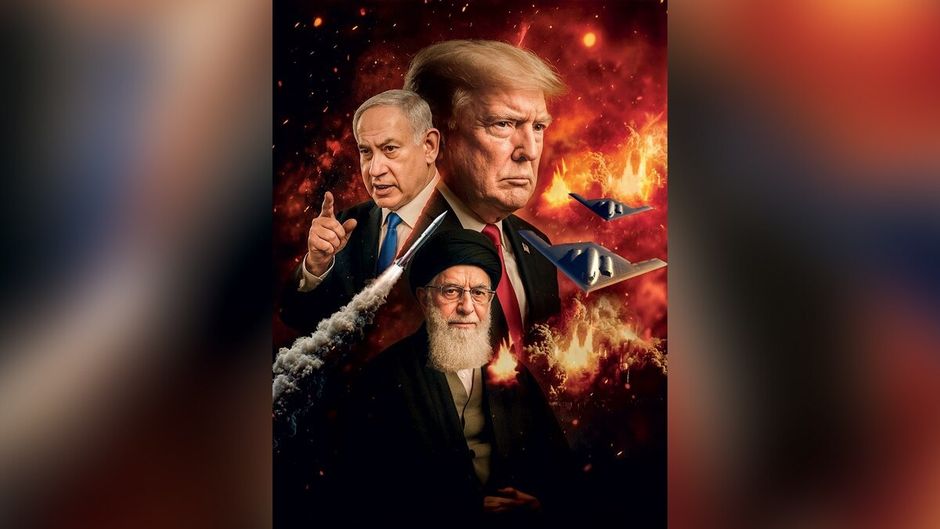 आयतुल्लाह अली खामेनेई; डोनाल्ड ट्रंप और बेंजामिन नेतन्याहू
