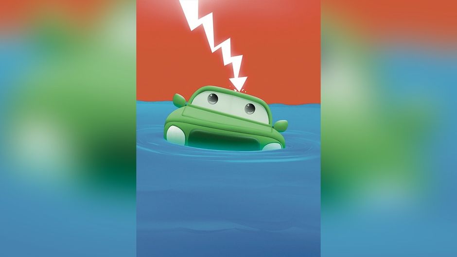 छोटी कारों की पूछ नहींः इलस्ट्रेशन-सिद्धांत जुमडे