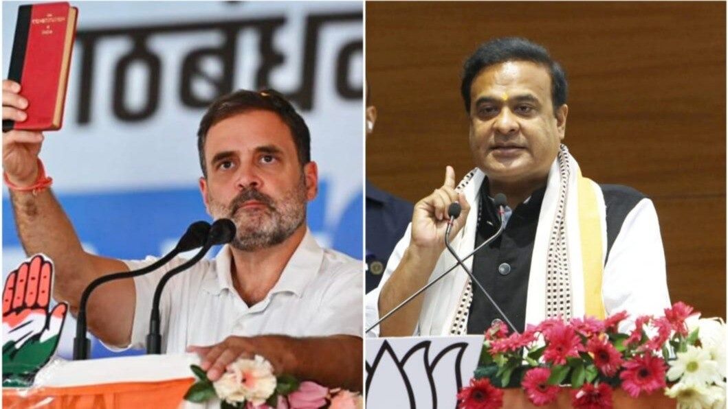 Rahul Gandhi accuses Himanta Biswa Sarma of corruption.