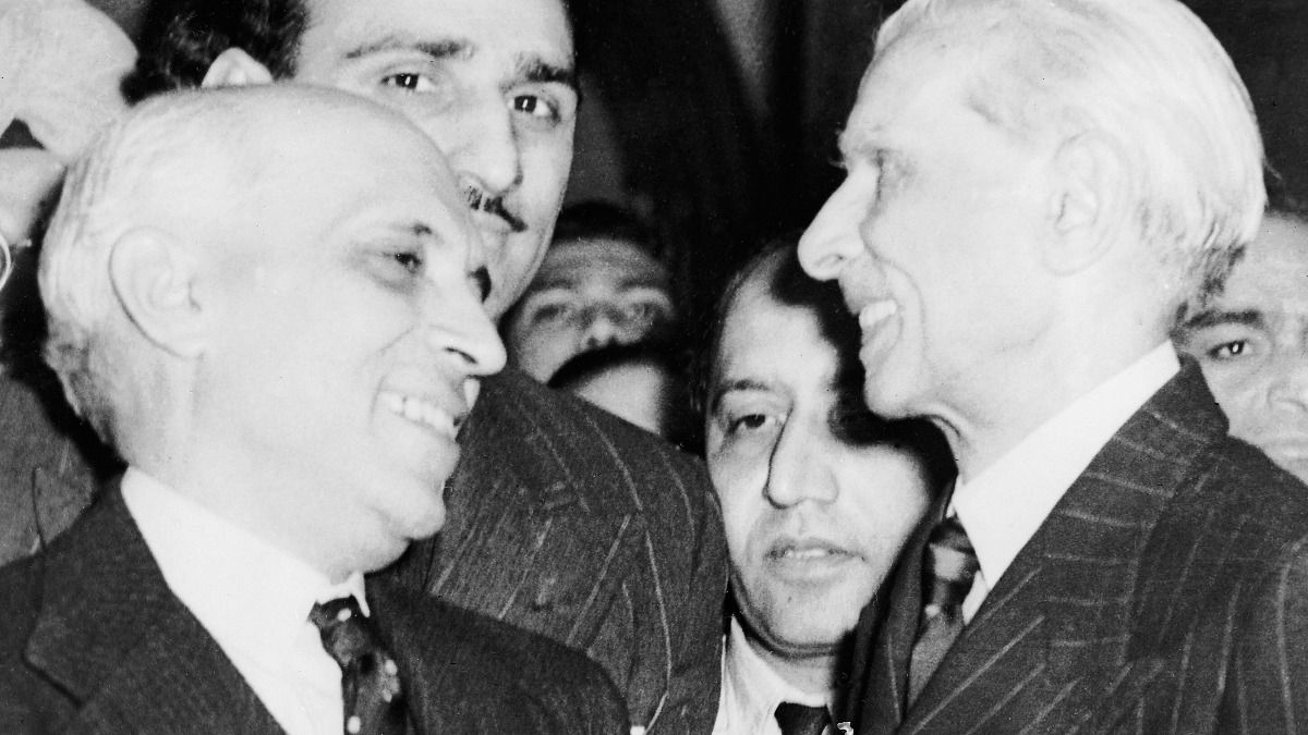 पंडित नेहरू और मोहम्मद अली जिन्ना (गेटी इमेजेज के माध्यम से एटीपी/आरडीबी/उलस्टीन बिल्ड द्वारा फोटो)