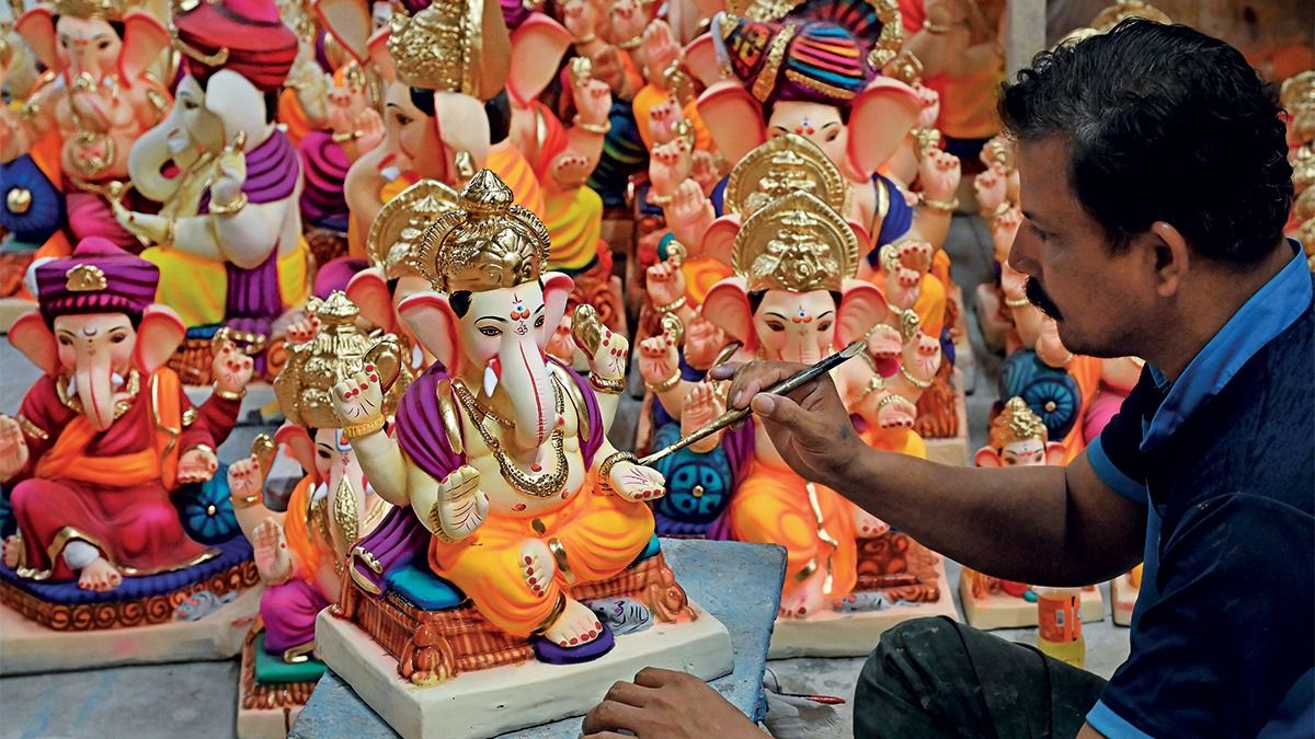 special report:  ganesh idols  