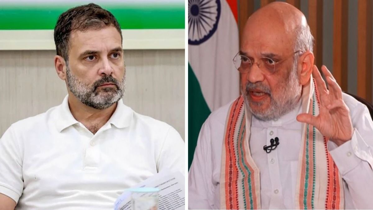 राहुल गांंधी और अमित शाह (फाइल फोटो)