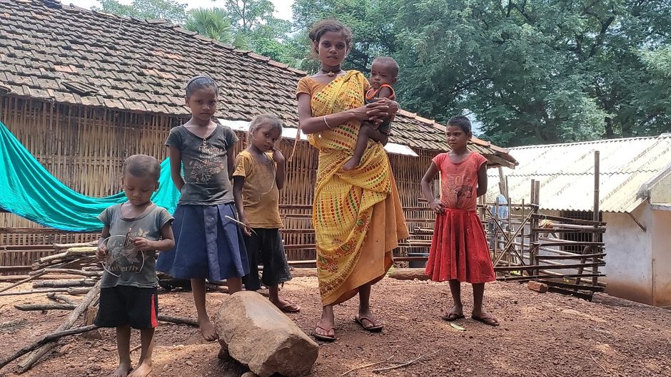 Tribal woman in Jharkhand