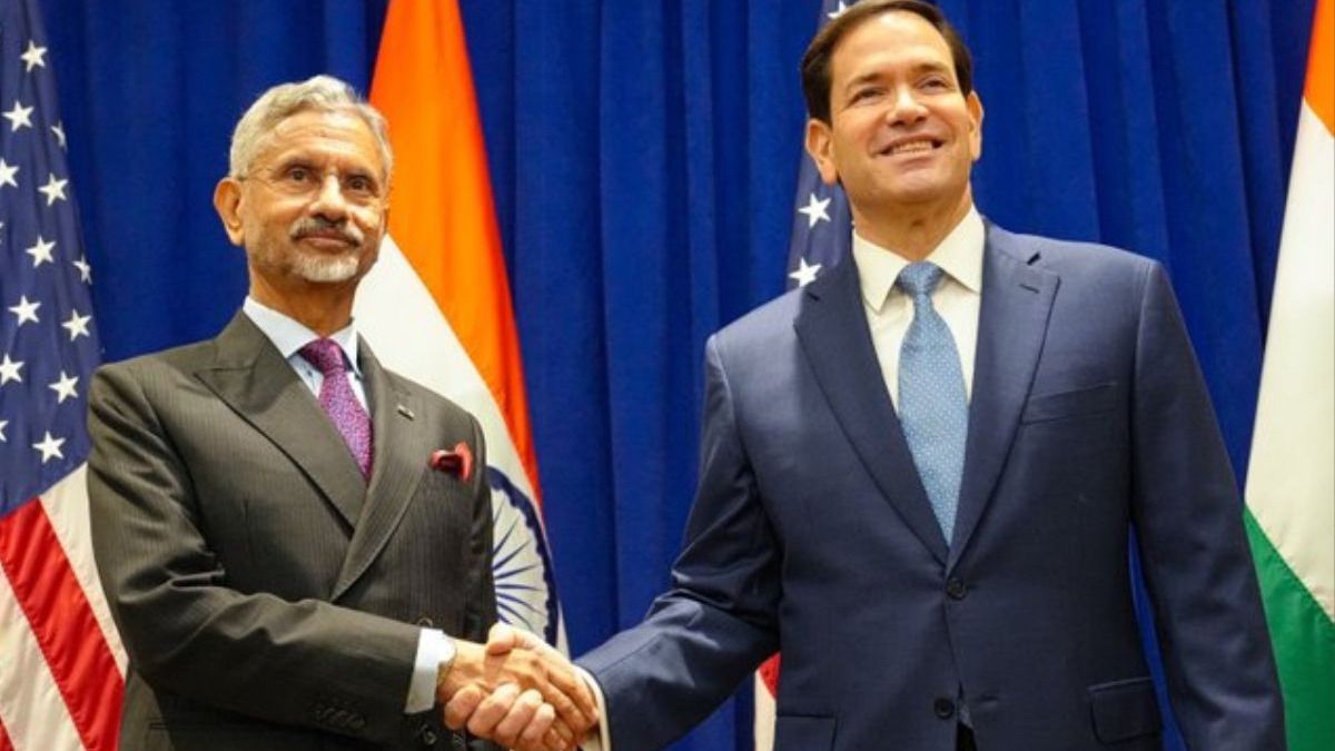 एस. जयशंकर और अमेरिकी विदेश मंत्री मार्को रुबियो (फाइल फोटो)