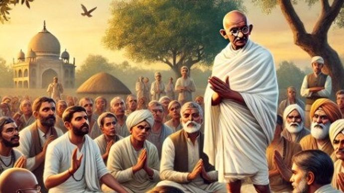 Mahatma Gandhi Rahupati Raghav Raja Ram