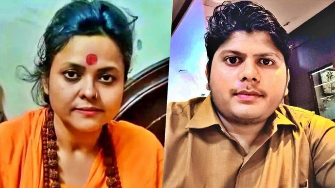 Pooja Shakun Pandey and Abhishek Gupta (File Photo)