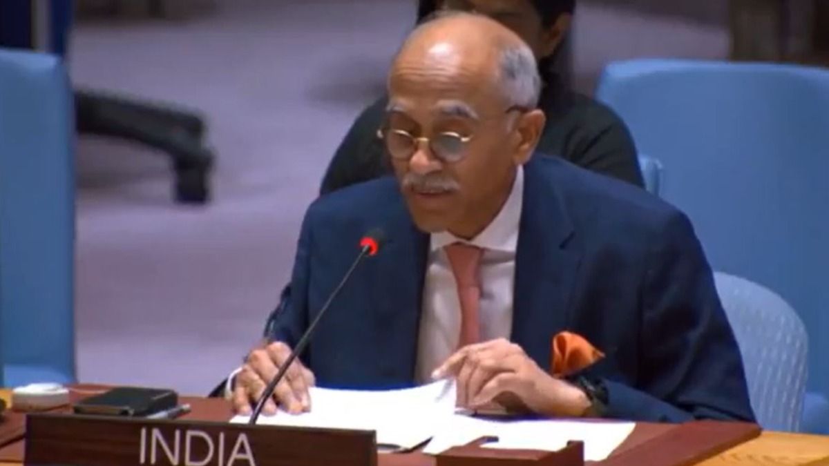  संयुक्त राष्ट्र में भारत के स्थायी प्रतिनिधि परवथनेनी हरीश (फाइल फोटो)