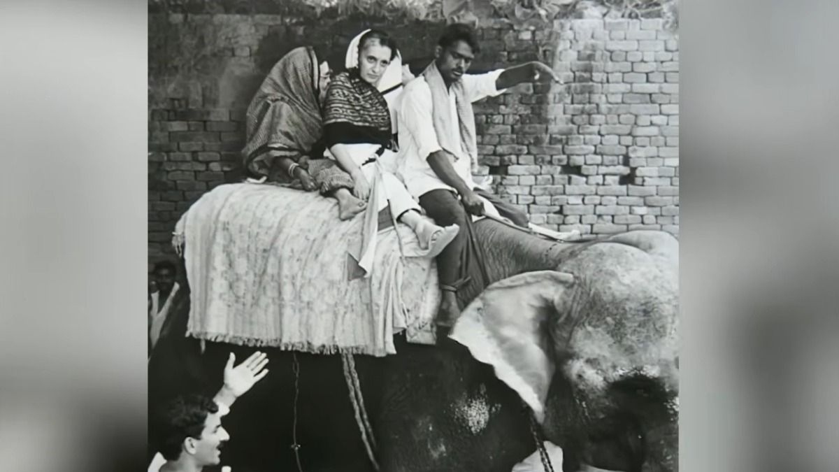 इंदिरा गांधी हाथी पर बैठकर बेलछी पहुंची थीं