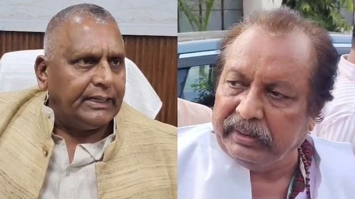 Devendra Singh Bhole, BJP MP Devendra Singh Bhole, Anil Shukla Warsi, bjp mp Devendra Singh Bhole News, Anil Shukla Warsi vs Devendra Singh Bhole, BJP MP, kanpur dehat bjp, अनिल शुक्ला वारसी, देवेंद्र सिंह भोले, बीजेपी, भाजपा, यूपी न्यूज