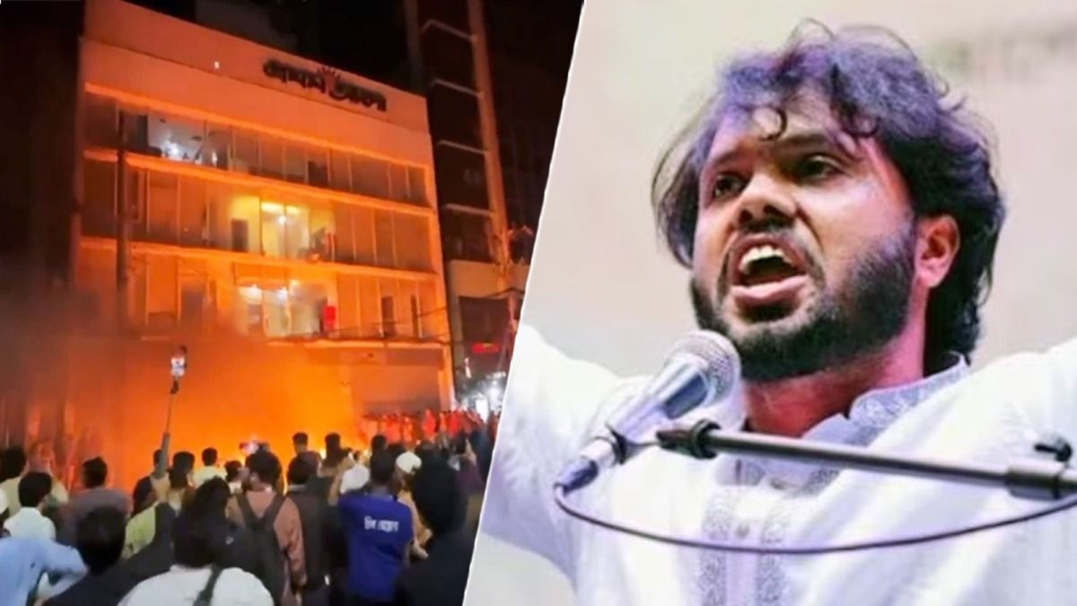 हादी की मौत पर बांग्लादेश में भड़का भारत विरोधी आंदोलन