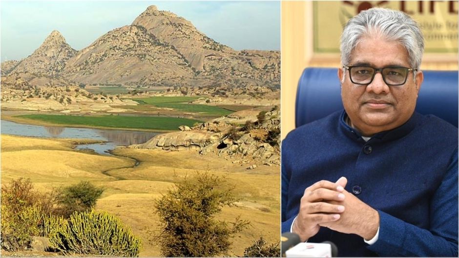 Bhupendra Yadav Aravalli Hills