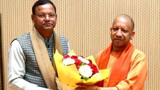 up bjp president pankaj chaudhary, cm yogi adityanath