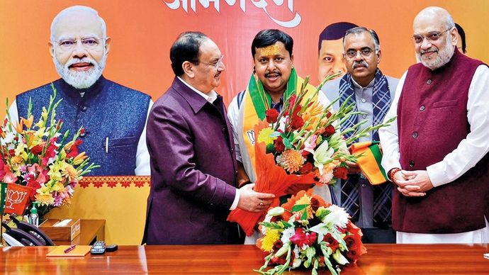 नितिन नबीन बने BJP राष्ट्रीय अध्यक्ष (File Photo-ITG)