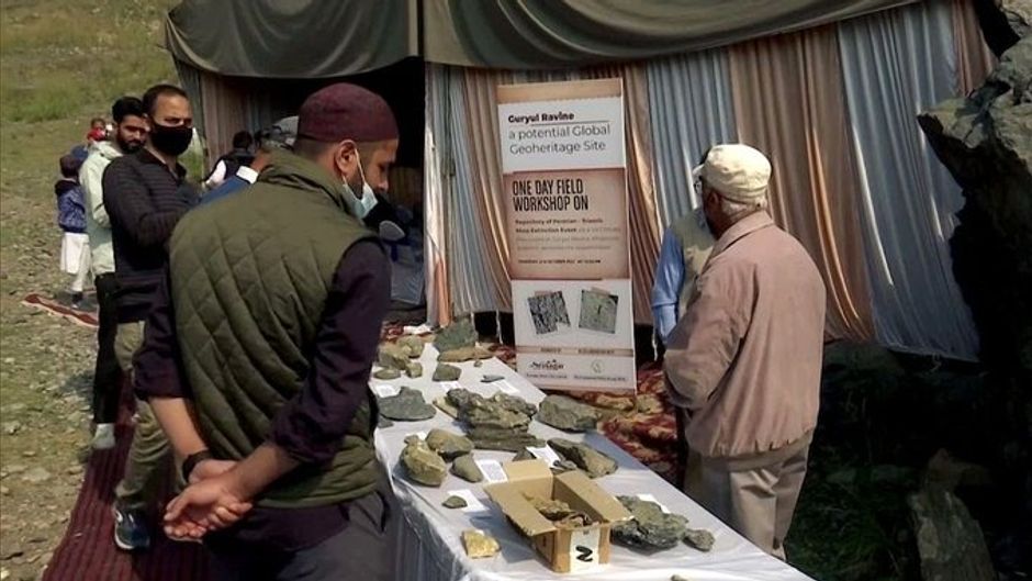 Kashmir's guryul fossils