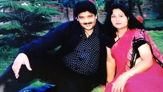 Udit Narayan and his first wife Ranjana Jha
