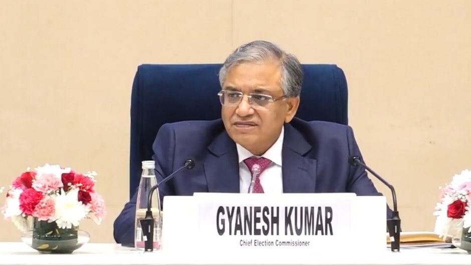 The chief election commissioner's statement comes days after the murder of politician Dularchand Yadav on October 30 in Mokama assembly constituency, which saw arrests and immediate action from the Commission.