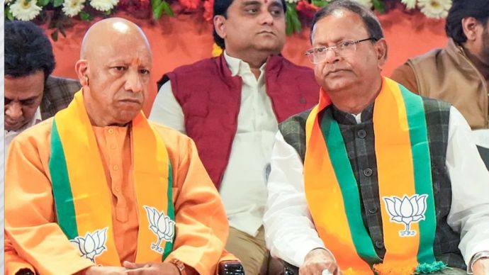 Photo: Cm Yogi and Pankaj Chaudhary