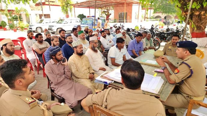 Sambhal CO issued a warning (Photo- ITG)