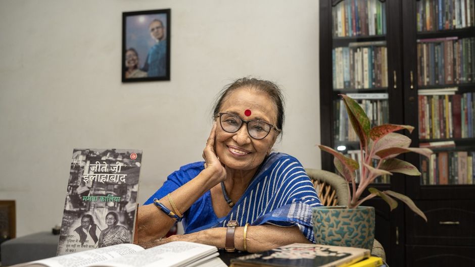 Mamta Kalia, Hindi Writer, Jeete jee Allahabad (Photo : Atul Kumar Yadav)