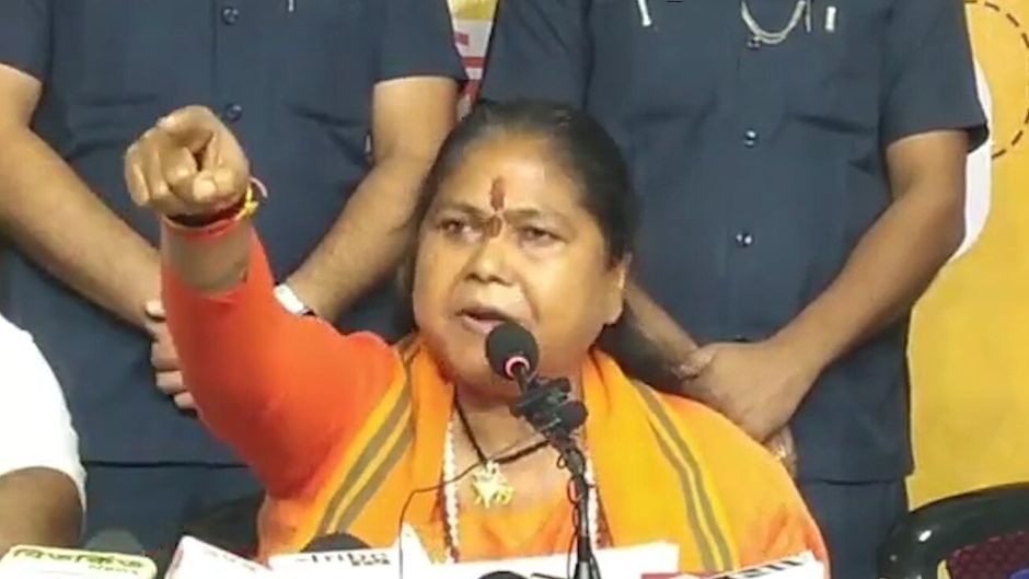 Sadhvi Niranjan Jyoti at Kolkata