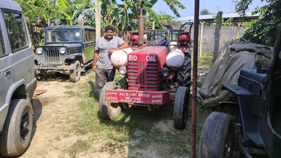 Vivek Priyadarshi, Bio Gas, Tractor, Bihar