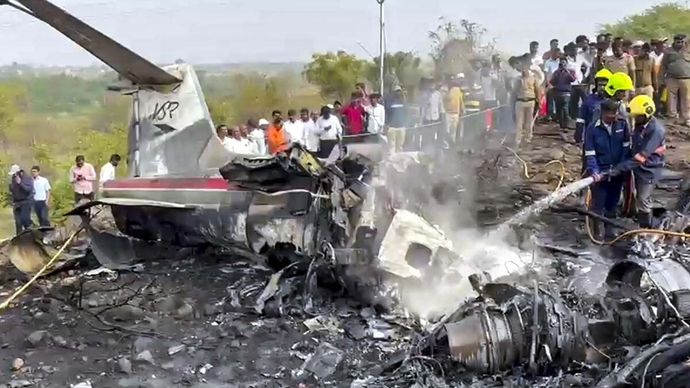 Jharkhand air ambulance crash renews attention on fatal aviation accidents involving senior Indian leaders since 2021