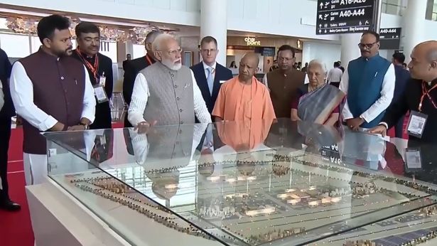PM Modi inaugurates Noida International Airport in Jewar; 3rd airport in NCR