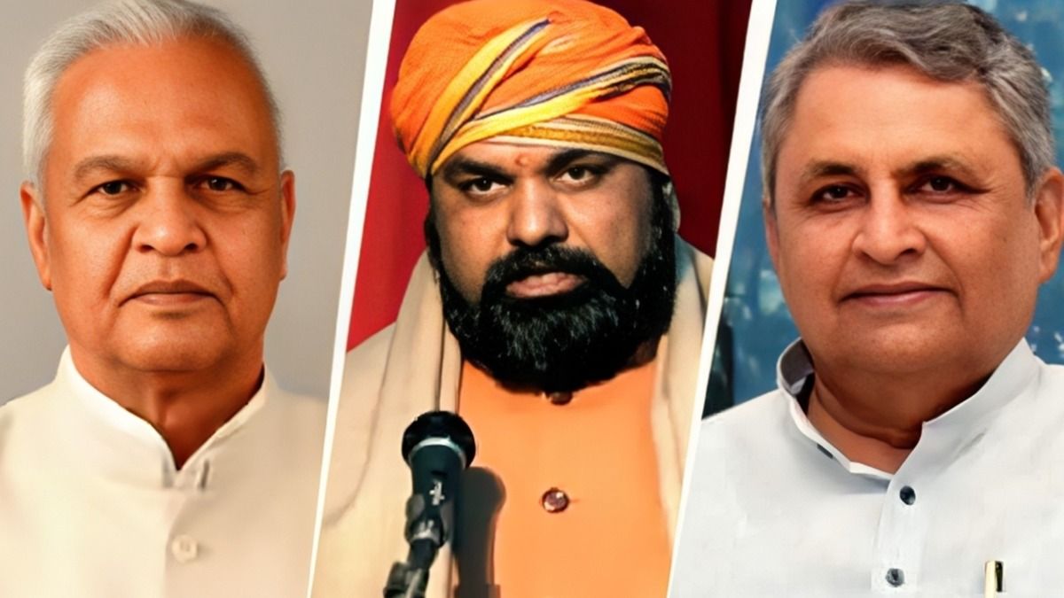 bihar cm samrat chaudhary deputy cm vijendra yadav and vijay chaudhry