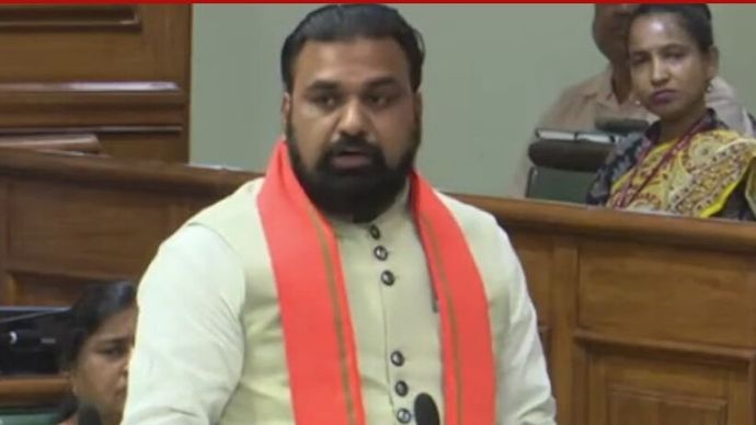 Samrat Chaudhary floor test