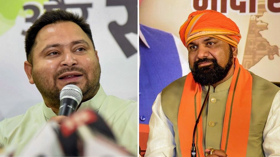 Tejashwi yadav and Samrat Chaudhary