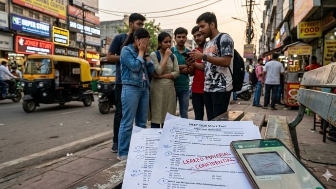 NEET 2026 paper leak