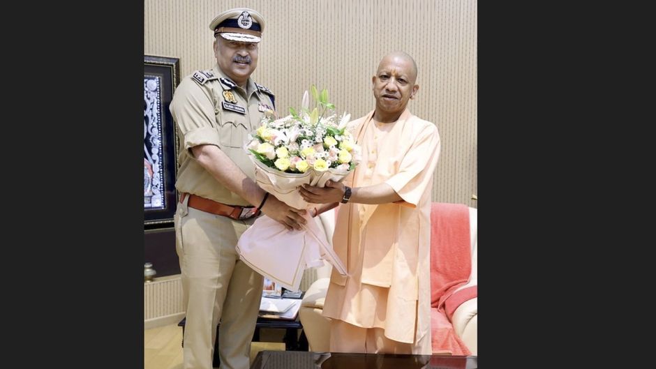 Rajiv Krishna New DGP of UP with Yogi Adityanath