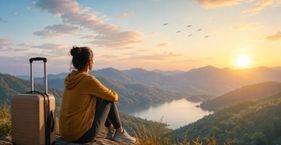 ट्रैवल का नया ट्रेंड : शांति, सुकून और डिजिटल डिटॉक्स सांकेतिक AI इमेज