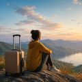 ट्रैवल का नया ट्रेंड : शांति, सुकून और डिजिटल डिटॉक्स सांकेतिक AI इमेज
