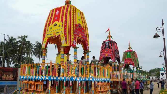 रथ यात्रा की तस्वीर