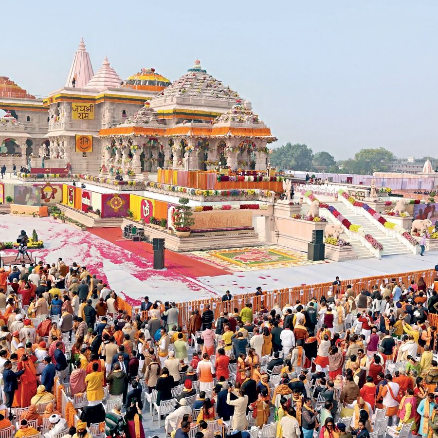 राम मंदिर अयोध्या की तस्वीर