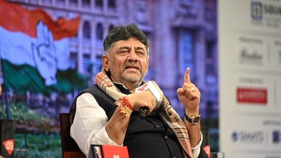 Karnataka CM DK Shivkumar