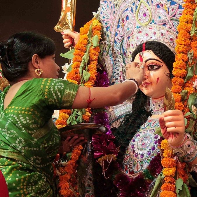 TMC की सरकार में कई दुर्गा पूजा समितियों पर पार्टी का काफी असर था (फोटो : पुरुषोत्तम दिवाकर)