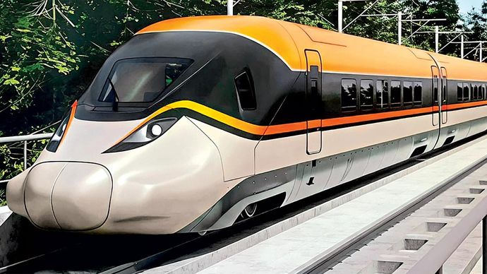 railways : bullet train