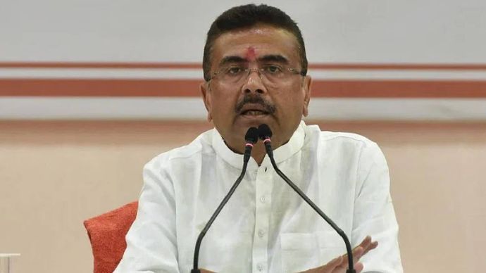 मुख्यमंत्री शुभेंदु अधिकारी