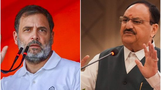 छात्रों के समर्थन में राहुल गांधी की तीन मांगों पर सरकार क्या कह रही? अपनी प्रेस कॉन्फ्रेंस में जेपी नड्डा ने राहुल गांधी पर छात्र आंदोलन का राजनीतिकरण करने का आरोप लगाया (फाइल फोटो)
