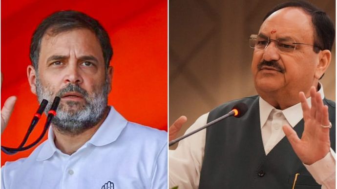 राहुल गांधी-जेपी नड्डा- फाइल फोटो