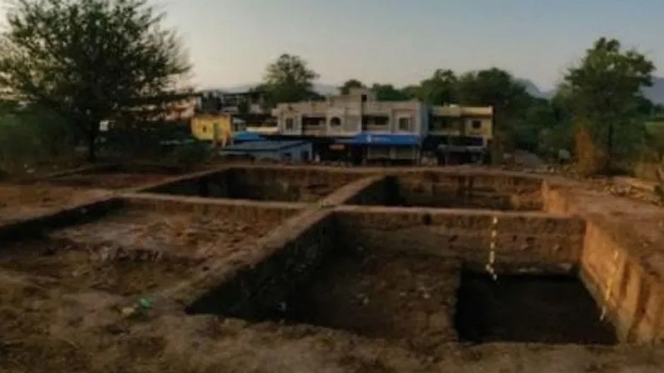 कोतुल गांव में हुई खुदाई