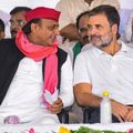 NEET आंदोलन से बनी राहुल-अखिलेश की केमिस्ट्री बढ़ाएगी यूपी में बीजेपी की चुनौती? अखिलेश यादव के साथ राहुल गांधी (फाइल फोटो)